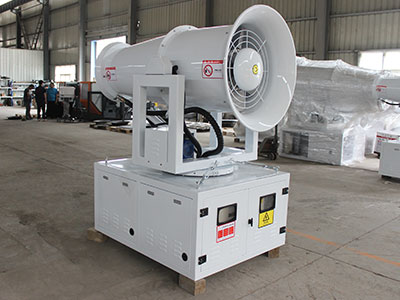 霧炮機在使用過程中不吸水是因為什么原因？