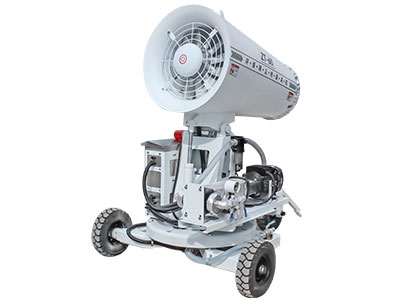 霧炮機加裝的噴嘴確保降塵無憂！