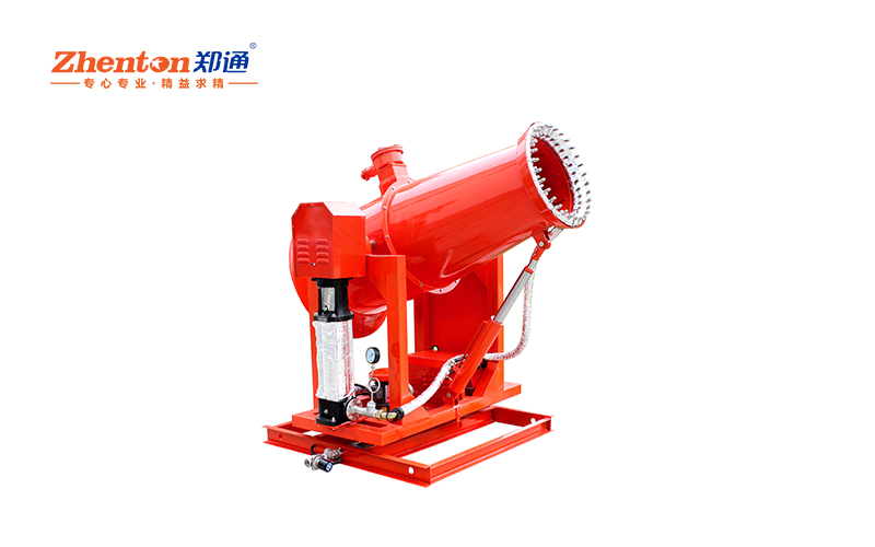 霧炮機的左右旋轉調試方法