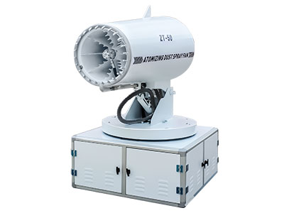 風送式除塵霧炮機應用廣泛，都具備什么特點呢？