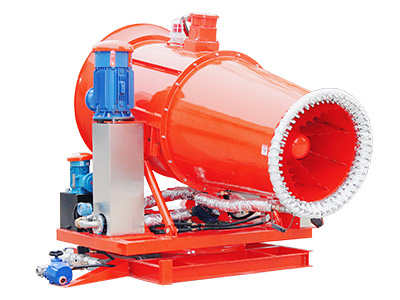 煤場霧炮機是如何防治工礦行業(yè)的粉塵污染呢？