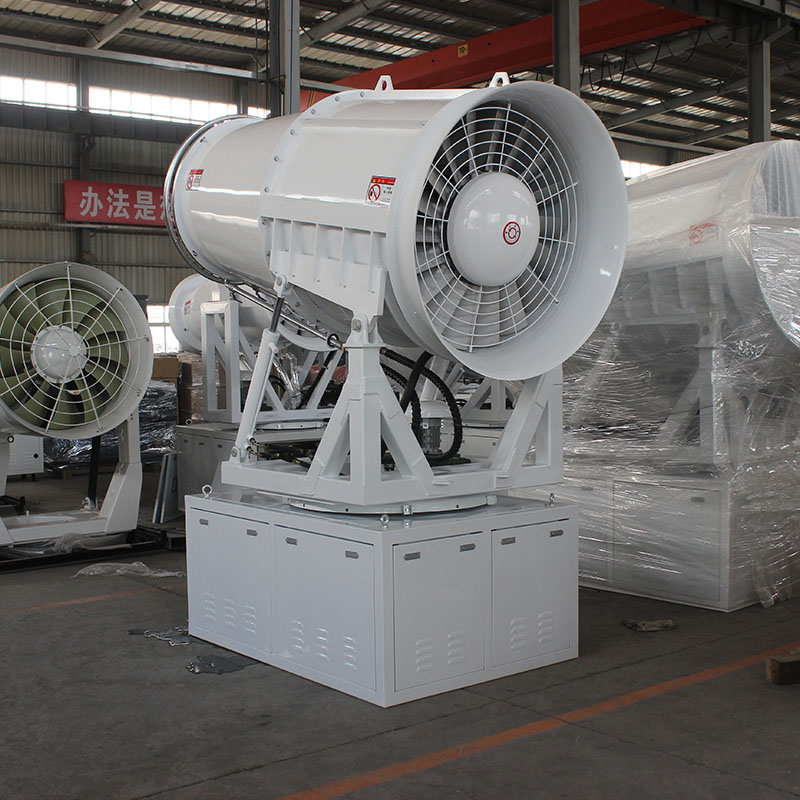 降塵霧炮機(jī)的電源及水源是怎么接的？
