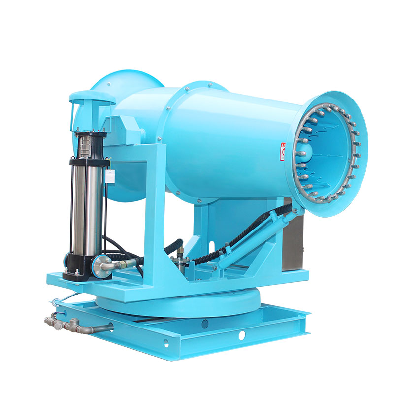 工地?fù)P塵嚴(yán)重？鄭通霧炮機(jī)來解決！