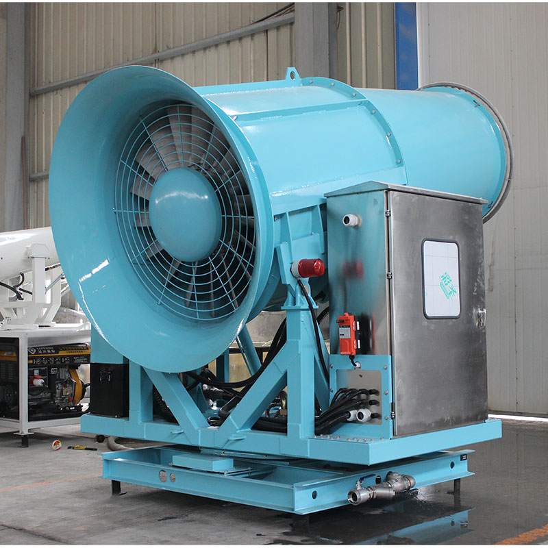 夏季高溫來襲，降塵霧炮機來應對！