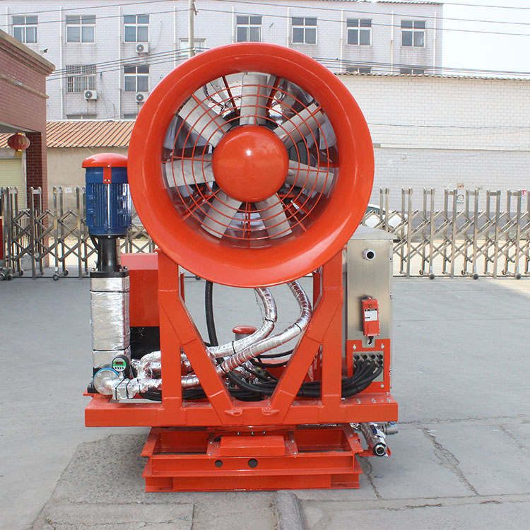 煤場炮霧機具有哪些性能特點？