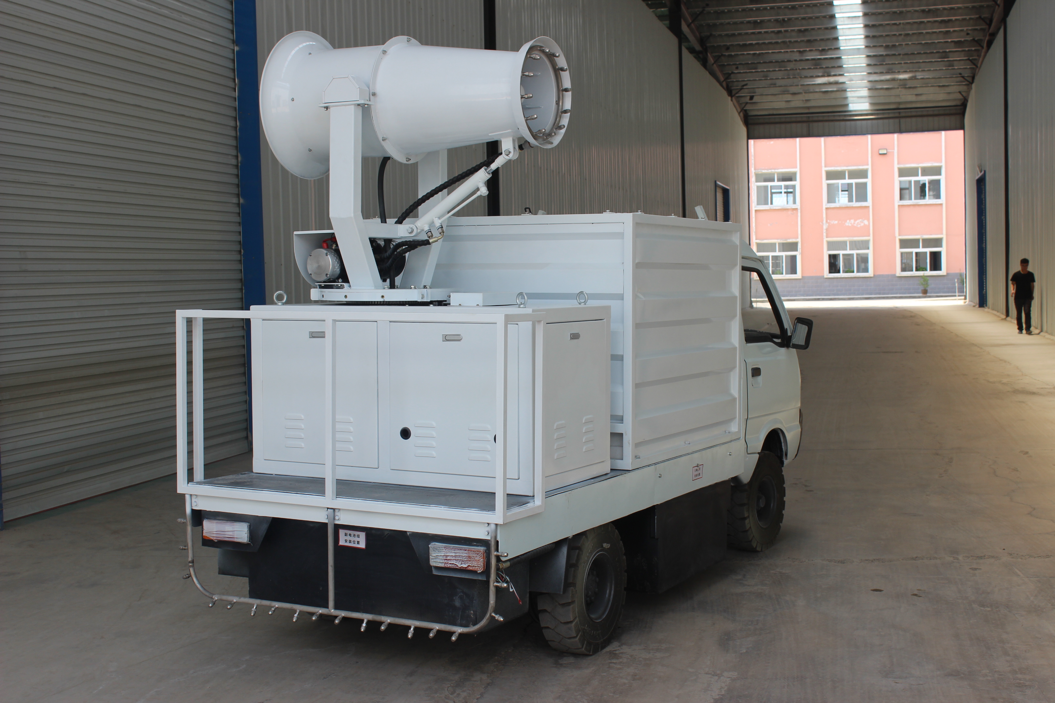 新能源霧炮車都有什么特點？