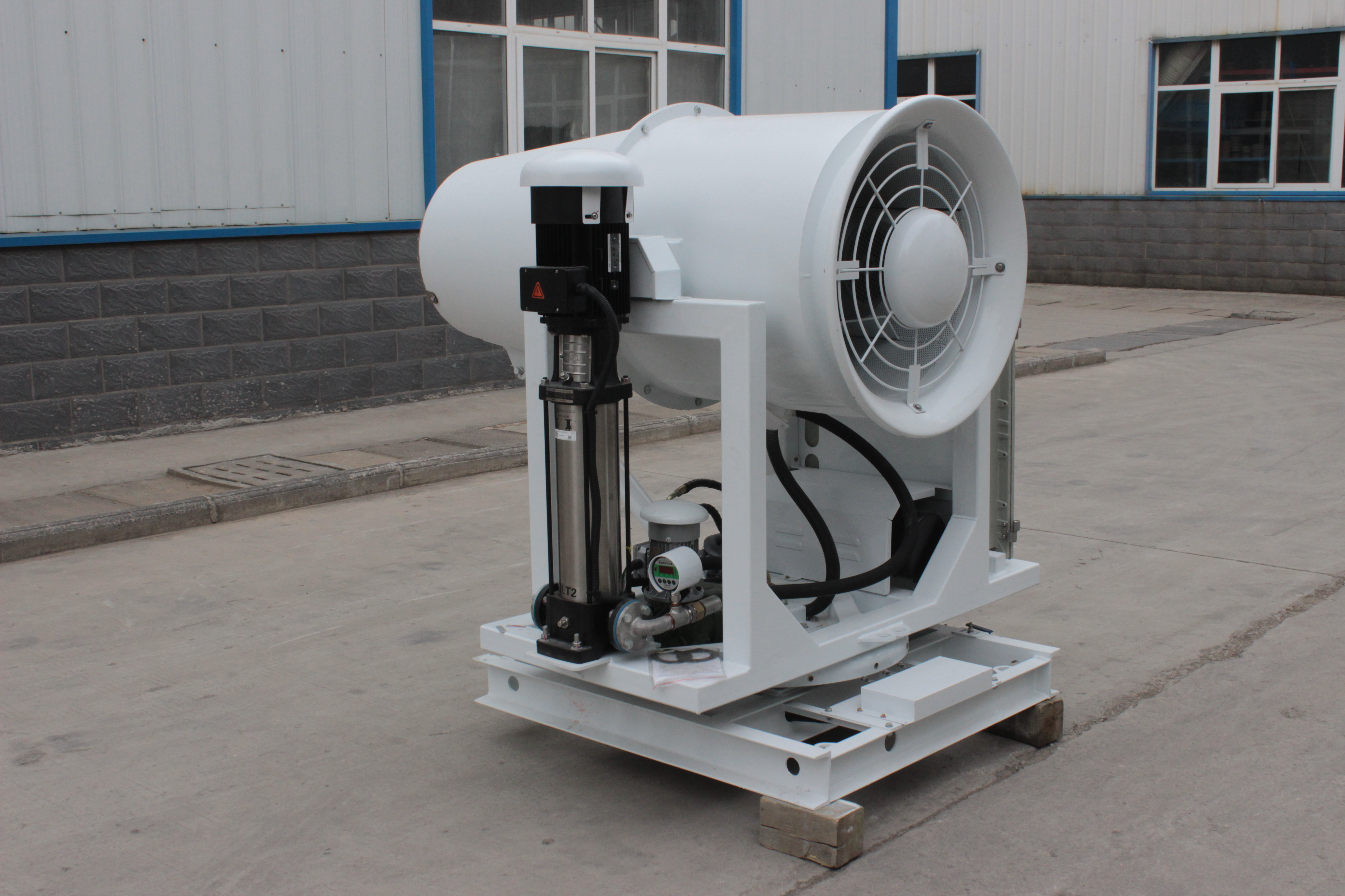 霧炮機的霧化水量小怎么辦？