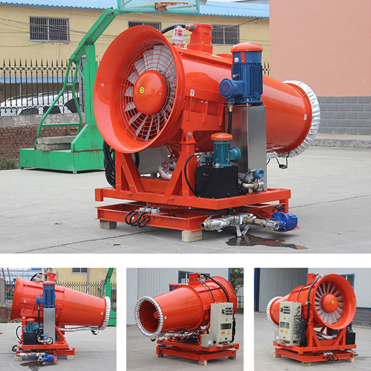 水泥廠噴霧降塵可以使用全自動遠程霧炮機嗎？