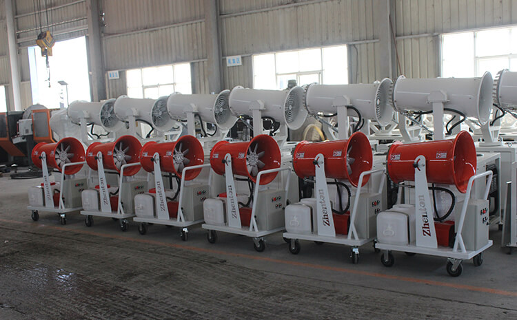 霧炮機(jī)為什么能有效治理?yè)P(yáng)塵污染？