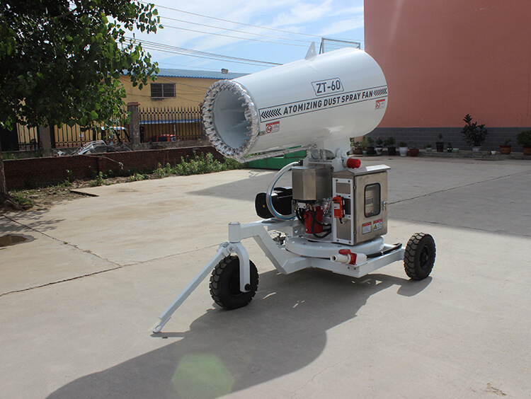 移動降塵霧炮機設備實拍
