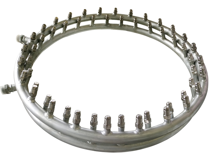 霧炮機(jī)的水環(huán)以及噴頭是什么材質(zhì)的？