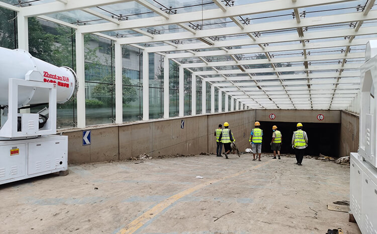 霧炮機(jī)設(shè)備水路系統(tǒng)的材質(zhì)是什么呢？