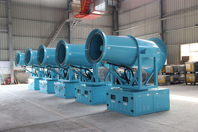 常用的除塵噴霧設備有哪些？霧炮機為何脫穎而出？