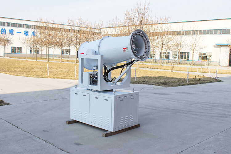 什么是高塔式霧炮機？其風筒結構有什么作用？