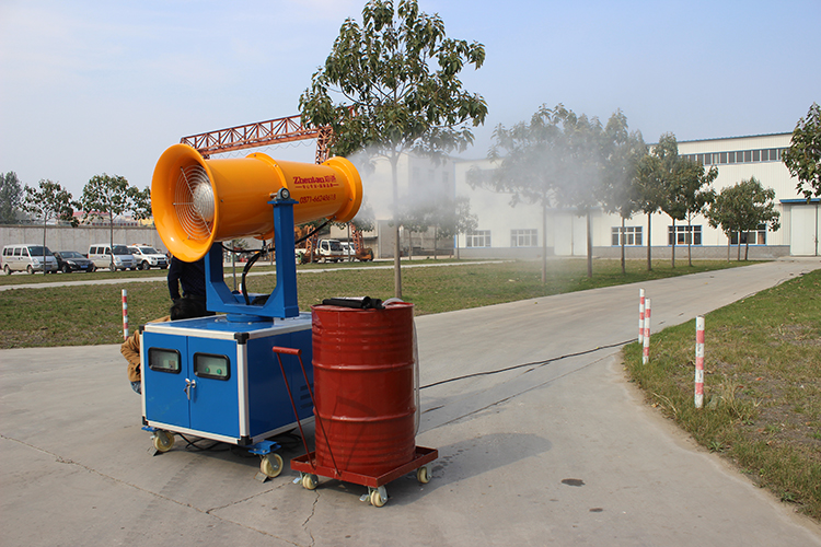 鄭通除塵噴霧機的適用范圍及應用有哪些優點？