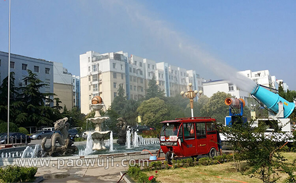 除塵霧炮機(jī)的配套設(shè)施如何組裝？