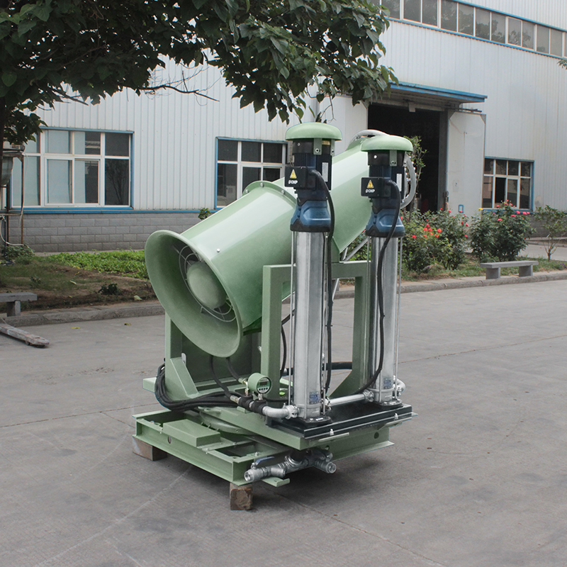 霧炮機是通過什么技術實現降塵的？效果怎么樣？