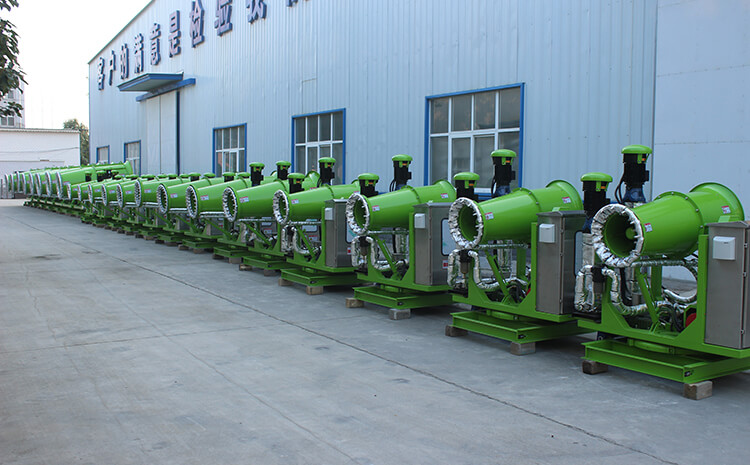 小型霧炮機可以用于靜電消除嗎？