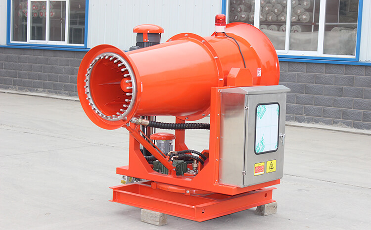 除塵霧炮機設備如何安全過冬？