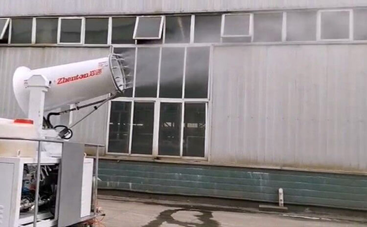 霧炮機旋轉動作出現卡頓怎么辦？