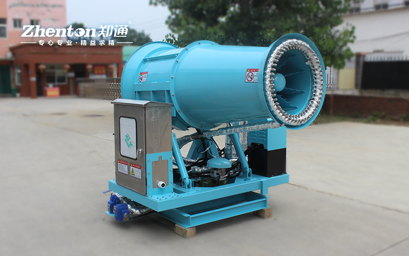 高壓霧炮機降塵效果如何？降塵原理是什么？