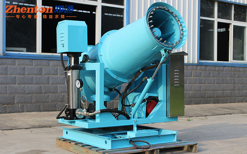 除塵霧炮機的噴霧系統有哪些作用？