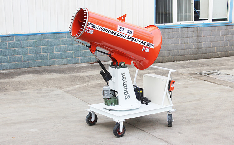 為什么風送式霧炮機的降塵效果那么突出？