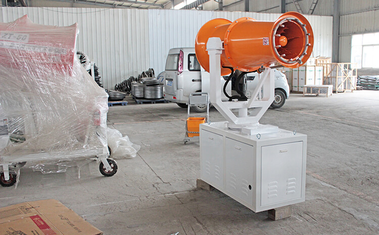 降塵霧炮機(jī)霧霾治理效果明顯嗎？