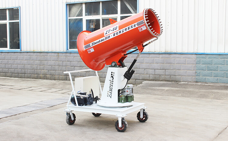 遠程降塵霧炮機有哪些操作特點？