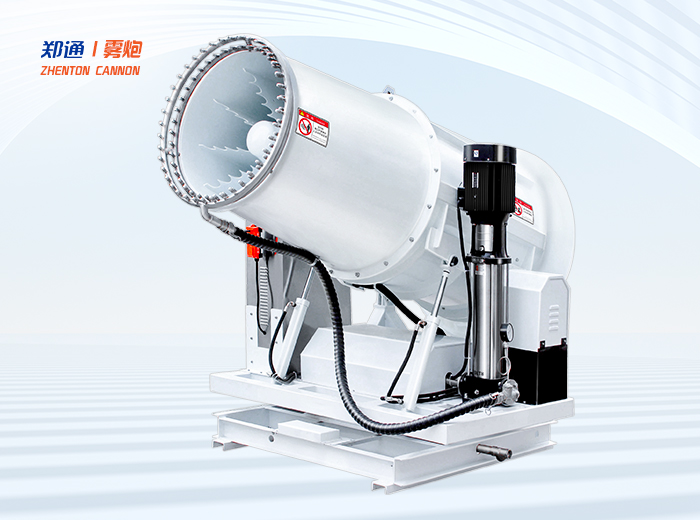 除塵降溫選固定式霧炮機-鄭通優質霧炮供應