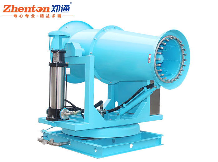 石料廠降溫抑塵用除塵霧炮機設備