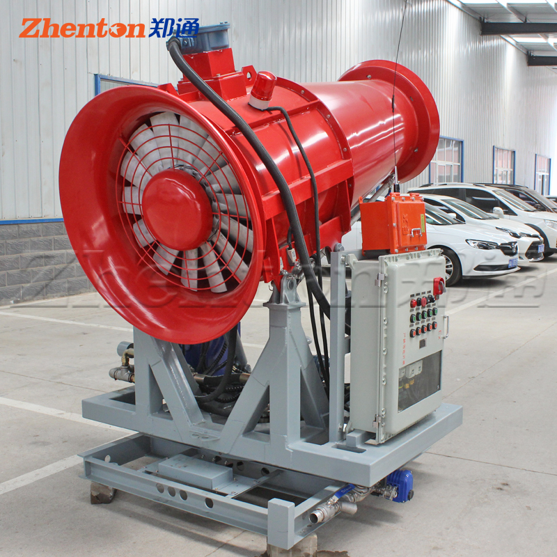 射霧器和炮霧機有什么區(qū)別？都適合在哪些地方使用？怎么選型安裝？鄭通霧炮廠家告訴您！