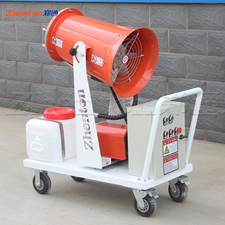 環(huán)保降塵霧炮不會旋轉(zhuǎn)怎么辦？怎么維修？