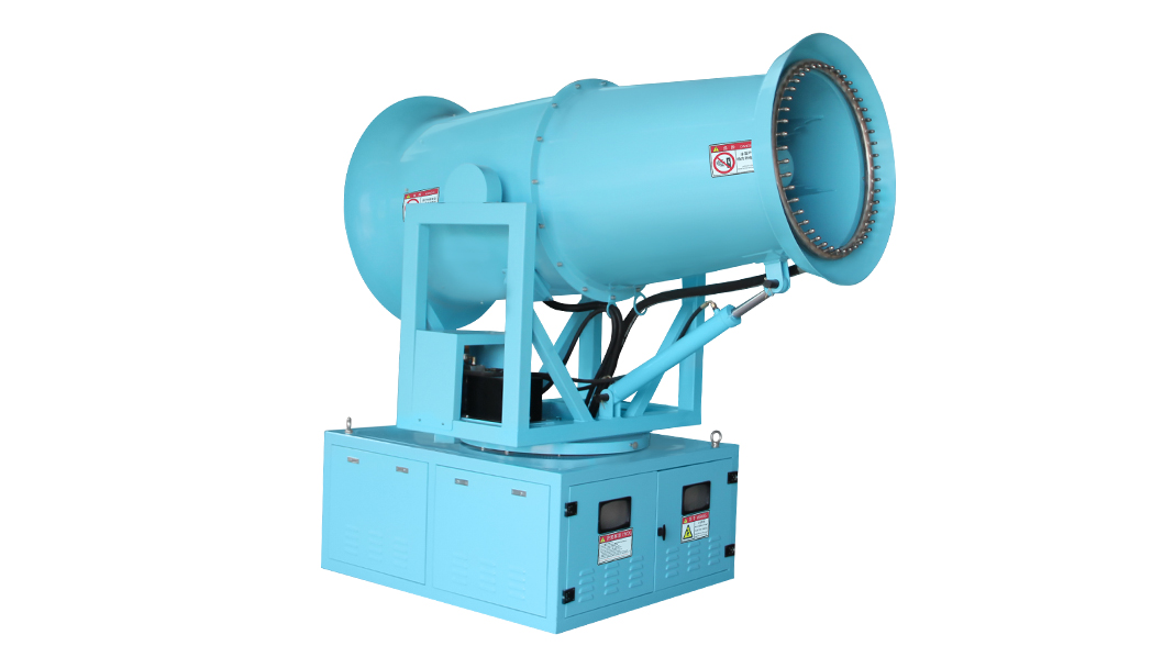 煤場里使用的炮霧機(jī)您見過嗎？炮霧機(jī)的作用是什么？優(yōu)點(diǎn)有哪些?