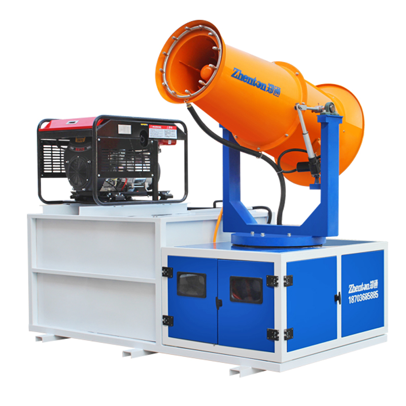 施工工地使用環保霧炮機的重要性 施工工地使用環保霧炮機的重要性