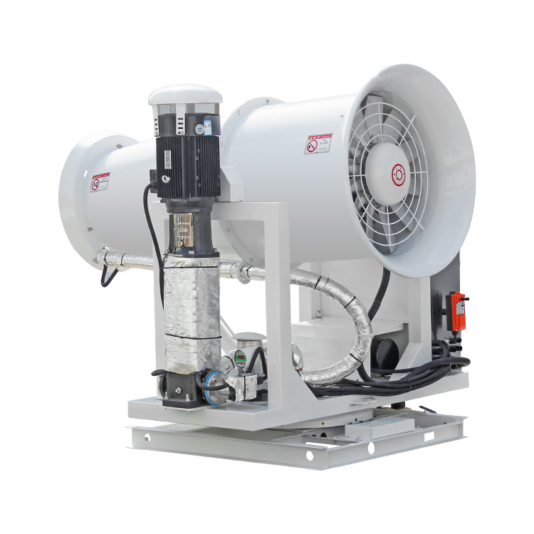 炮霧機如何實現(xiàn)上下左右旋轉？