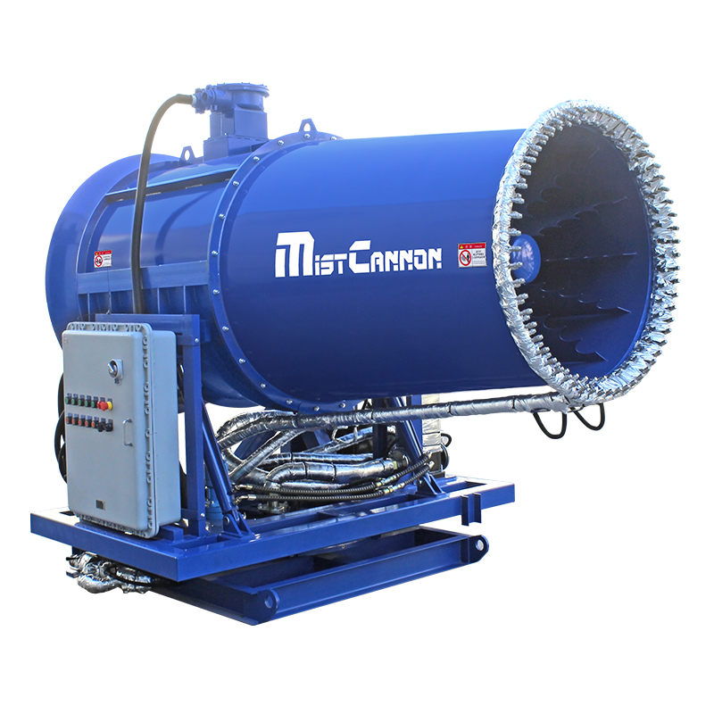 大型港口揚塵作業要用哪種霧炮機設備？