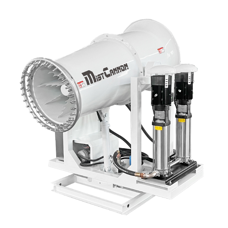 大型港口揚塵作業要用哪種霧炮機設備？